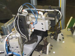 This section of a DTI machine, used to solder